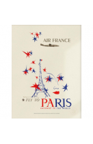AFFICHE AIR FRANCE LEGEND FLY TO PARIS, GATEWAY TO THE WORLD AFL0066 30X40 EN POCHETTE GIFT