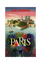 AFFICHE AIR FRANCE LEGEND PARIS, ÎLE SAINT-LOUIS AFL0231 30X40 EN POCHETTE GIFT