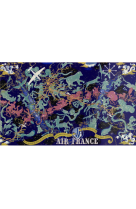 AFFICHE AIR FRANCE LEGEND PLANISPHÈRE NOX POST LUCEM, CONSTELLATIONS AFL0283 30X40 EN POCHETTE GIFT