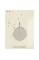 AFFICHE LE PETIT PRINCE ASTÉROÏDE B 612 LPP0001 30X40 EN POCHETTE GIFT