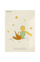 AFFICHE LE PETIT PRINCE RENARD ET CHEVEUX D-OR LPP0008 50X70 EN TUBE