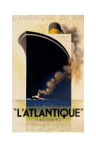 AFFICHE CASSANDRE L-ATLANTIQUE AMC0002 30X40 EN POCHETTE GIFT