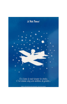 AFFICHE LE PETIT PRINCE COLLECTION BLEU BLANC PRINCE AVION LPPBBP1 50X70 EN TUBE