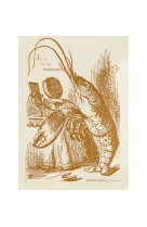 AFFICHE ALICE AU PAYS DES MERVEILLES LE HOMARD SE POMPONNE DEVANT LE MIROIR - ALI0002