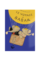 AFFICHE BABAR LE VOYAGE DE BABAR - MONTGOLFIÈRE - BAB0006 - 30X40 EN POCHETTE GIFT