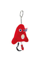 MASCOTTE PARA JO 2024 PORTE-CLES - 16 CM