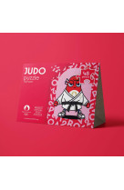 PUZZLE JEUX OLYMPIQUES PARIS 2024 - 48 PIÈCES - 11X14 CM - JUDO - JOP0012