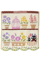 MINI SERVIETTE JIJI ET SES FLEURS PREFEREES 25X25 - KIKI LA PETITE SO