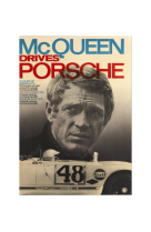 40X50 CM LA GALERIE PHOTO MCQUEEN PORSCHE