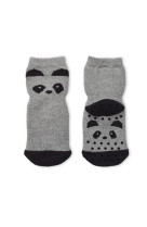 CHAUSSETTES 25/28 (4 ANS) PANDA GRIS