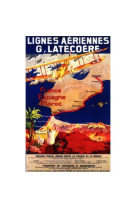 AFFICHE AIR FRANCE LEGEND LATÉCOÈRE FRANCE ESPAGNE MAROC AFL0315 30X40 EN POCHETTE GIFT