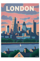 LONDON SKYLINE A3