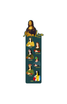 MARQUE PAGE DECOUPE MONA LISA