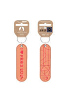 PORTE-CLÉS FLAMME JEUX OLYMPIQUES PARIS 2024 I LOVE - PEACH NECTAR - JOP0038