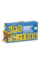 PUZZLE TRIO JE M HABILLE