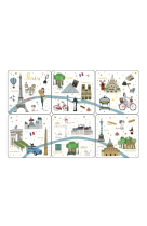 SOUS VERRE CARTES D-ART PARIS BLANC