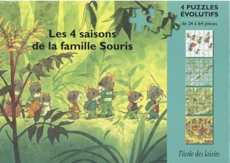 LES 4 SAISONS DE LA FAMILLE SOURIS - IWAMURA KAZUO - NC