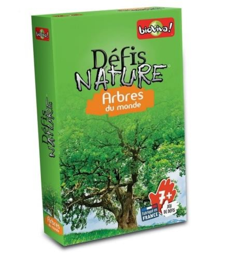 DEFIS NATURE  -  ARBRES DU MONDE - BIOVIVA EDITIONS - NC