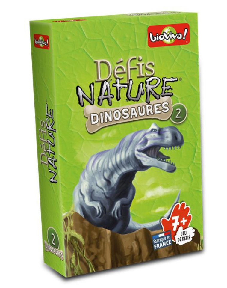 DEFIS NATURE  -  DINOSAURES 2 - BIOVIVA EDITIONS - NC