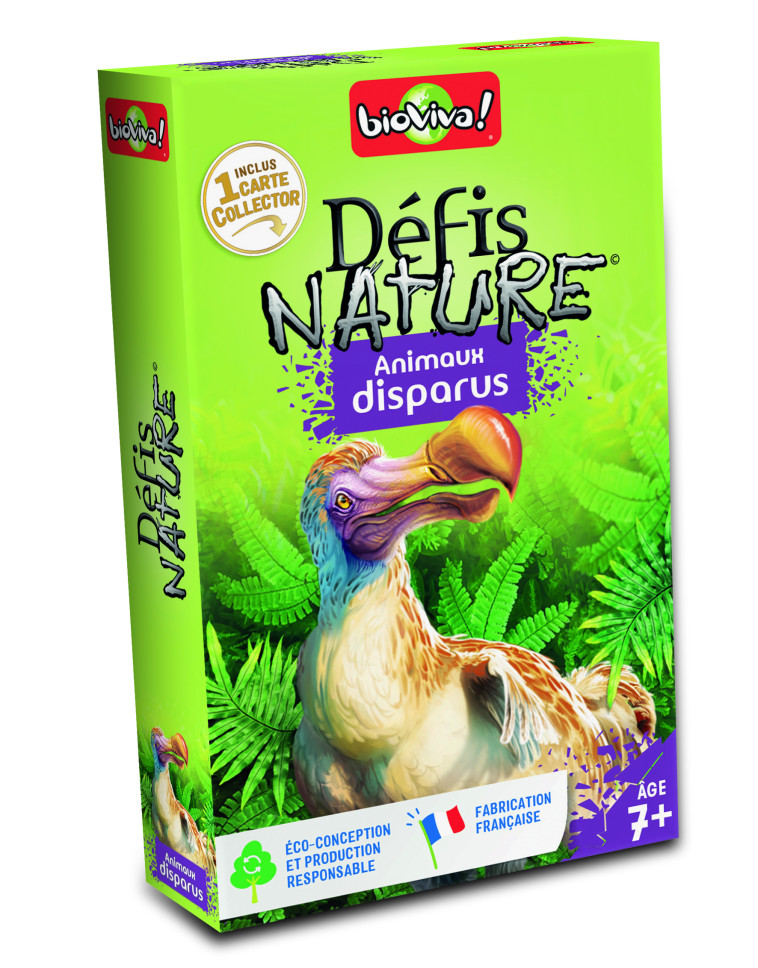 DEFIS NATURE - ANIMAUX DISPARUS (7+) -  BIOVIVA - BIOVIVA