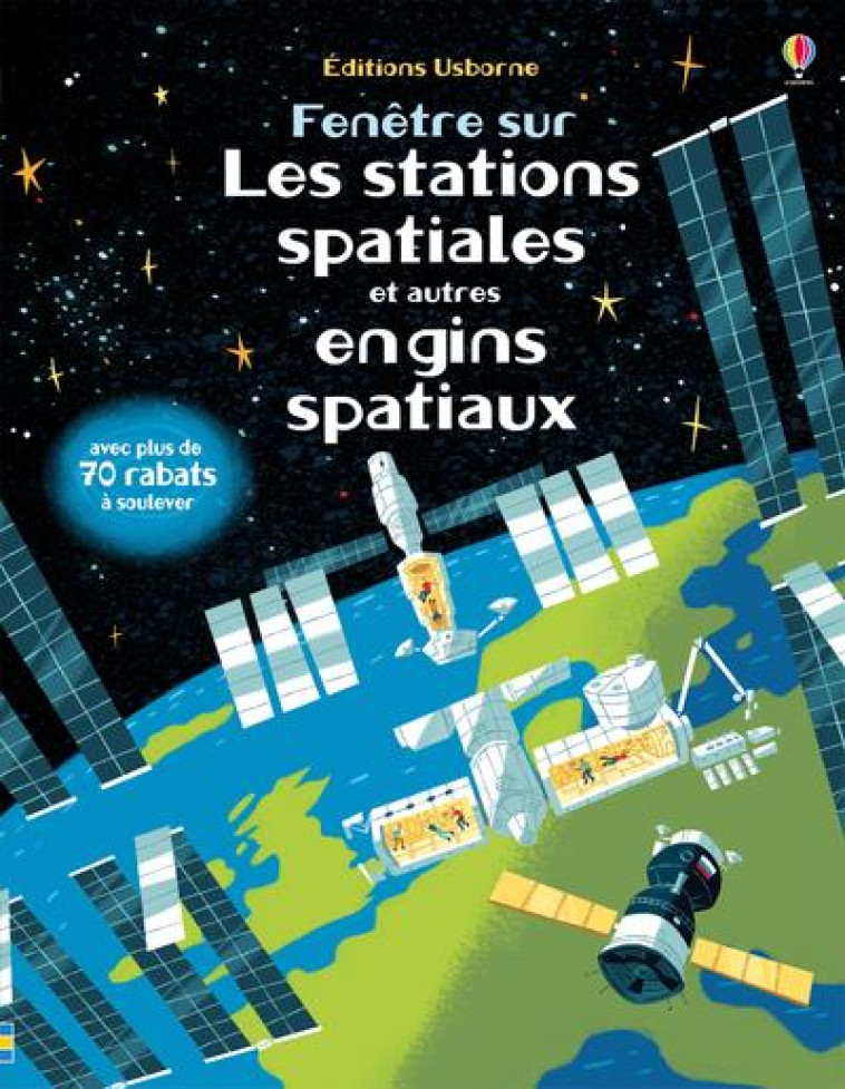 FENETRE SUR  -  LES STATIONS SPATIALES ET AUTRES ENGINS SPATIAUX - DICKINS/STOVER - NC