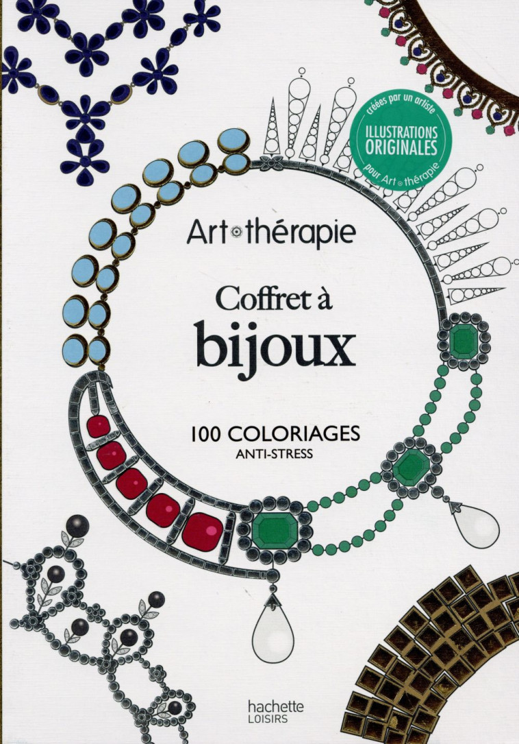 ART-THERAPIE  -  COFFRET A BIJOUX - COLLECTIF - Hachette Pratique