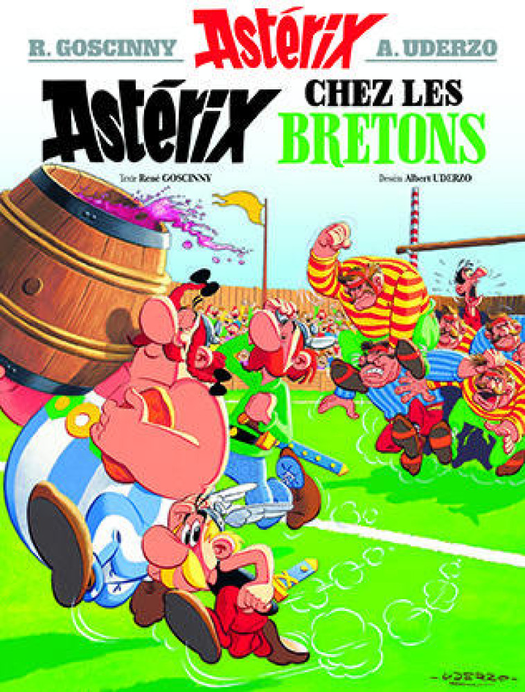 ASTERIX T.8  -  ASTERIX CHEZ LES BRETONS - GOSCINNY/UDERZO - HACHETTE