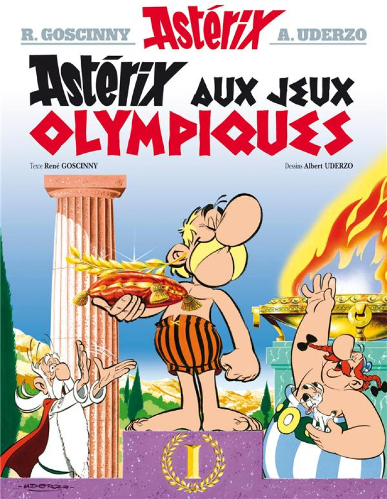 ASTERIX T.12  -  ASTERIX AUX JEUX OLYMPIQUES - GOSCINNY/UDERZO - HACHETTE