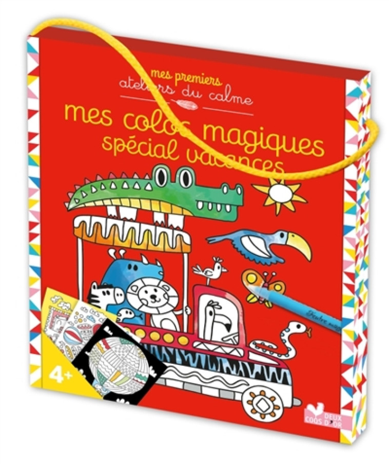 POCHETTE COLOS MAGIQUES SPECIAL VACANCES - MONSIEUR DUPONT - Deux coqs d'or