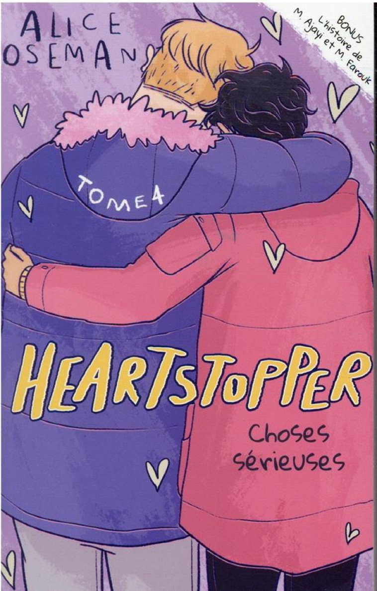 HEARTSTOPPER T.4  -  CHOSES SERIEUSES - OSEMAN ALICE - HACHETTE