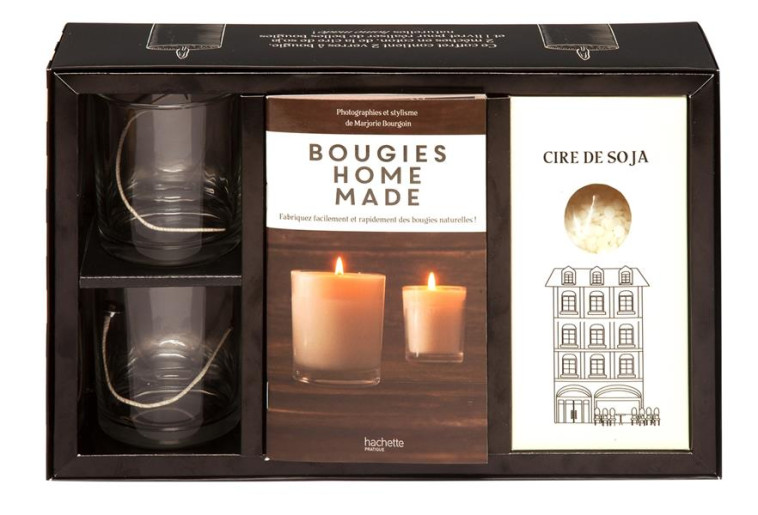 BOUGIES HOME MADE - BOURGOIN MARJORIE - HACHETTE