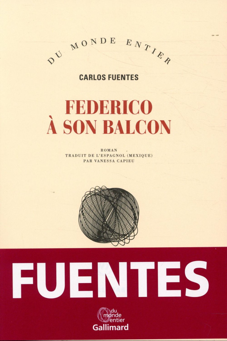 FEDERICO A SON BALCON - FUENTES CARLOS - GALLIMARD