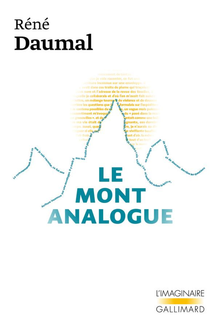 LE MONT ANALOGUE - DAUMAL RENE - GALLIMARD