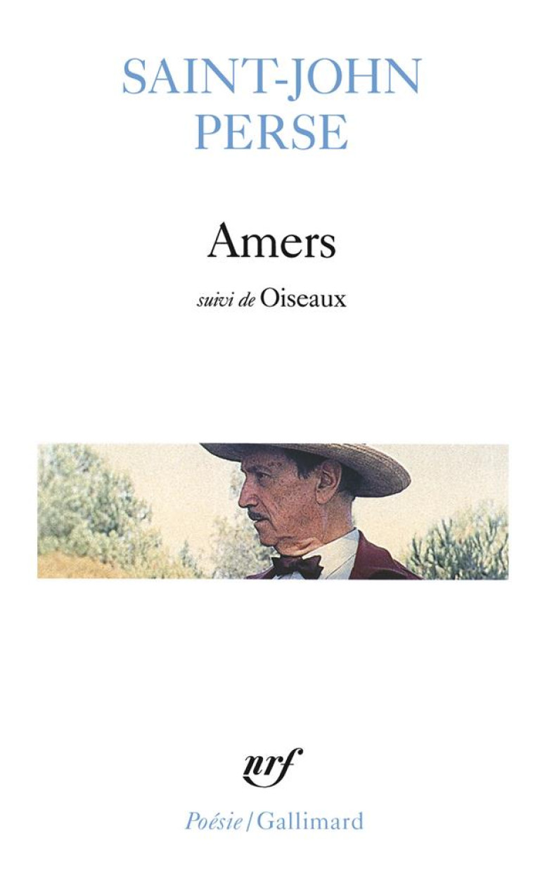 AMERS  -  OISEAUX - SAINT-JOHN PERSE - GALLIMARD