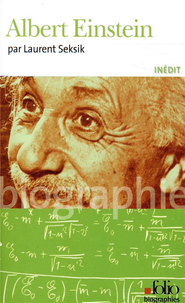 ALBERT EINSTEIN - SEKSIK LAURENT - GALLIMARD