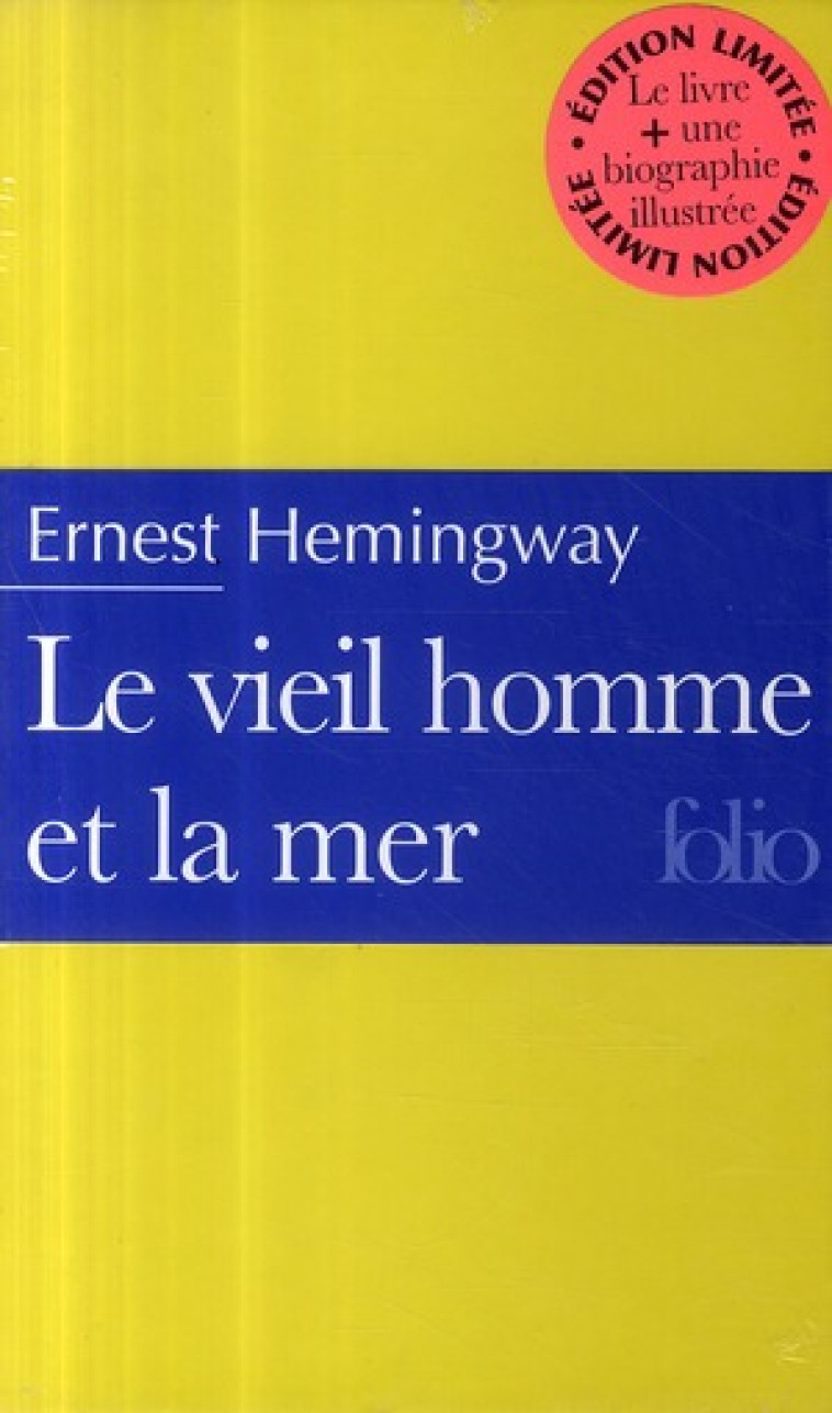 LE VIEIL HOMME ET LA MER - HEMINGWAY ERNEST - GALLIMARD