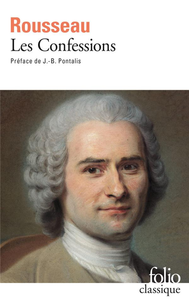 LES CONFESSIONS - ROUSSEAU/PONTALIS - GALLIMARD