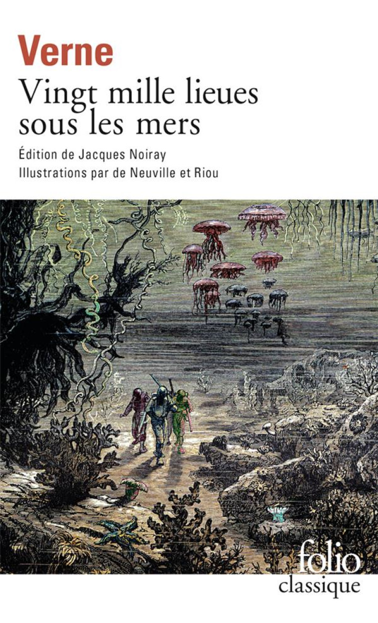 VINGT MILLE LIEUES SOUS LES MERS - VERNE/CURTIS/RIOU - GALLIMARD