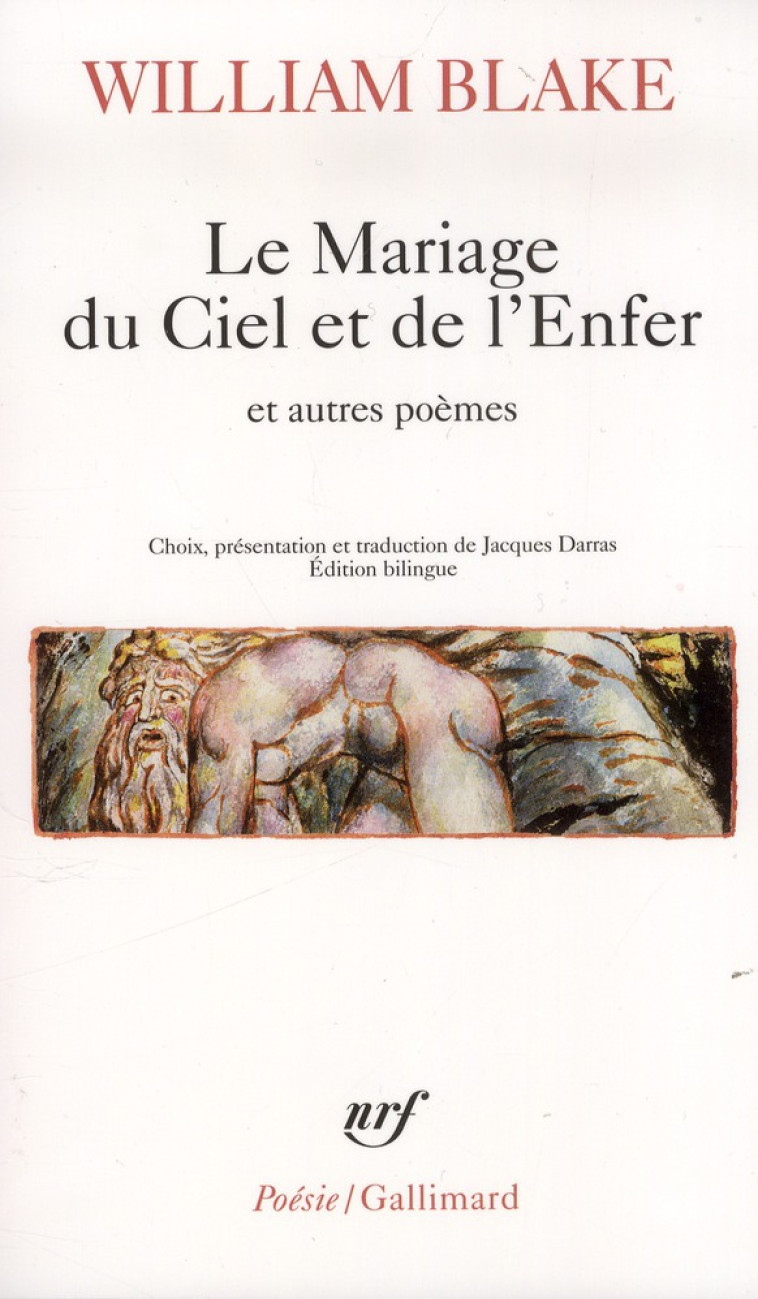 LE MARIAGE DU CIEL ET DE L'ENFER ET AUTRES POEMES - BLAKE WILLIAM - Gallimard