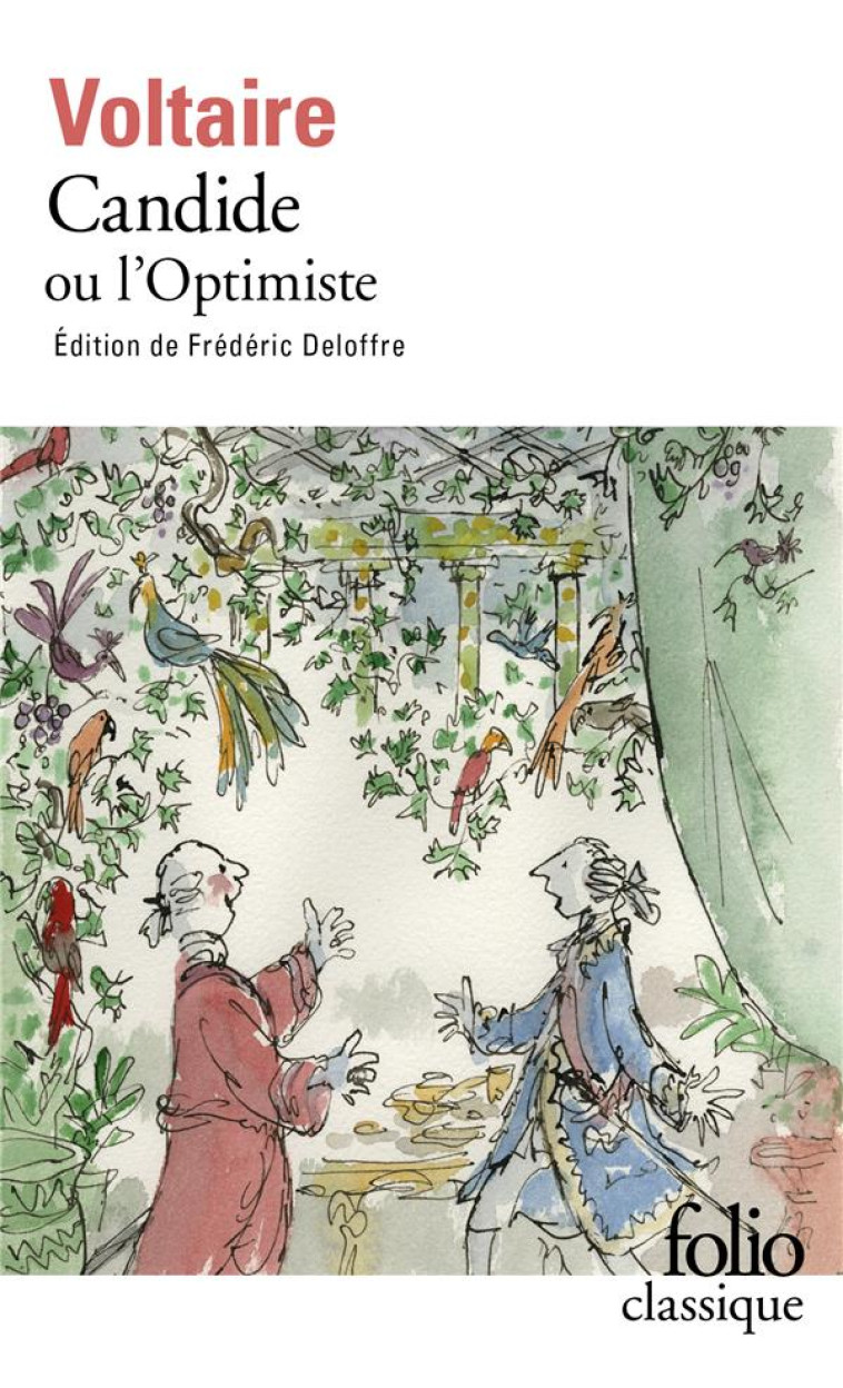 CANDIDE OU L'OPTIMISME - VOLTAIRE - Gallimard