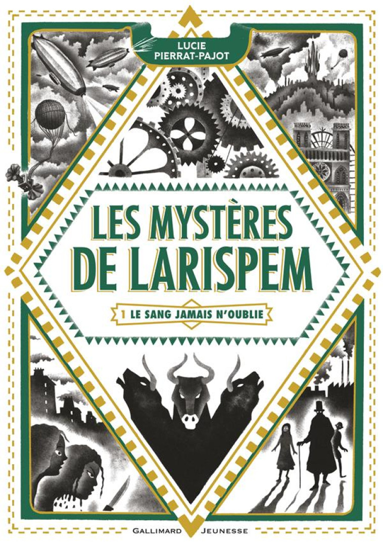 LES MYSTERES DE LARISPEM T.1  -  LE SANG JAMAIS N'OUBLIE - PIERRAT-PAJOT/MARY - Gallimard-Jeunesse