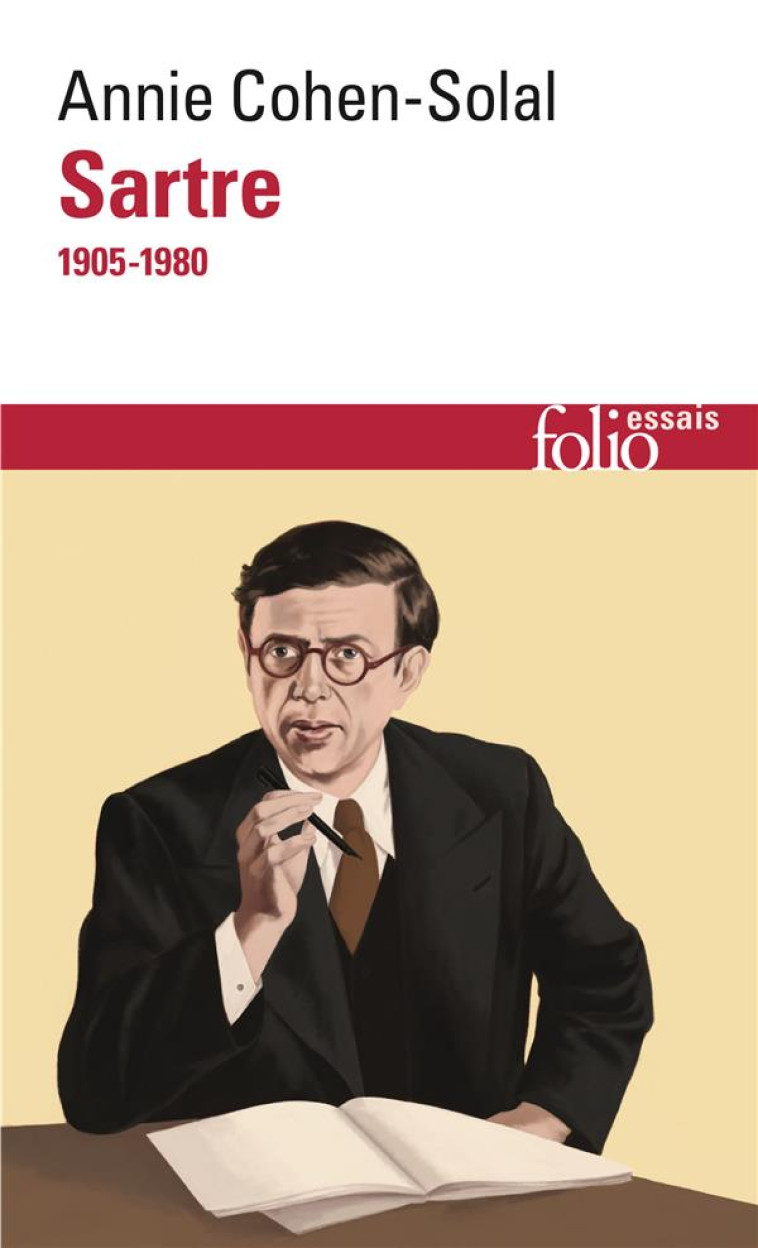 SARTRE  -  1905-1980 - COHEN-SOLAL ANNIE - GALLIMARD