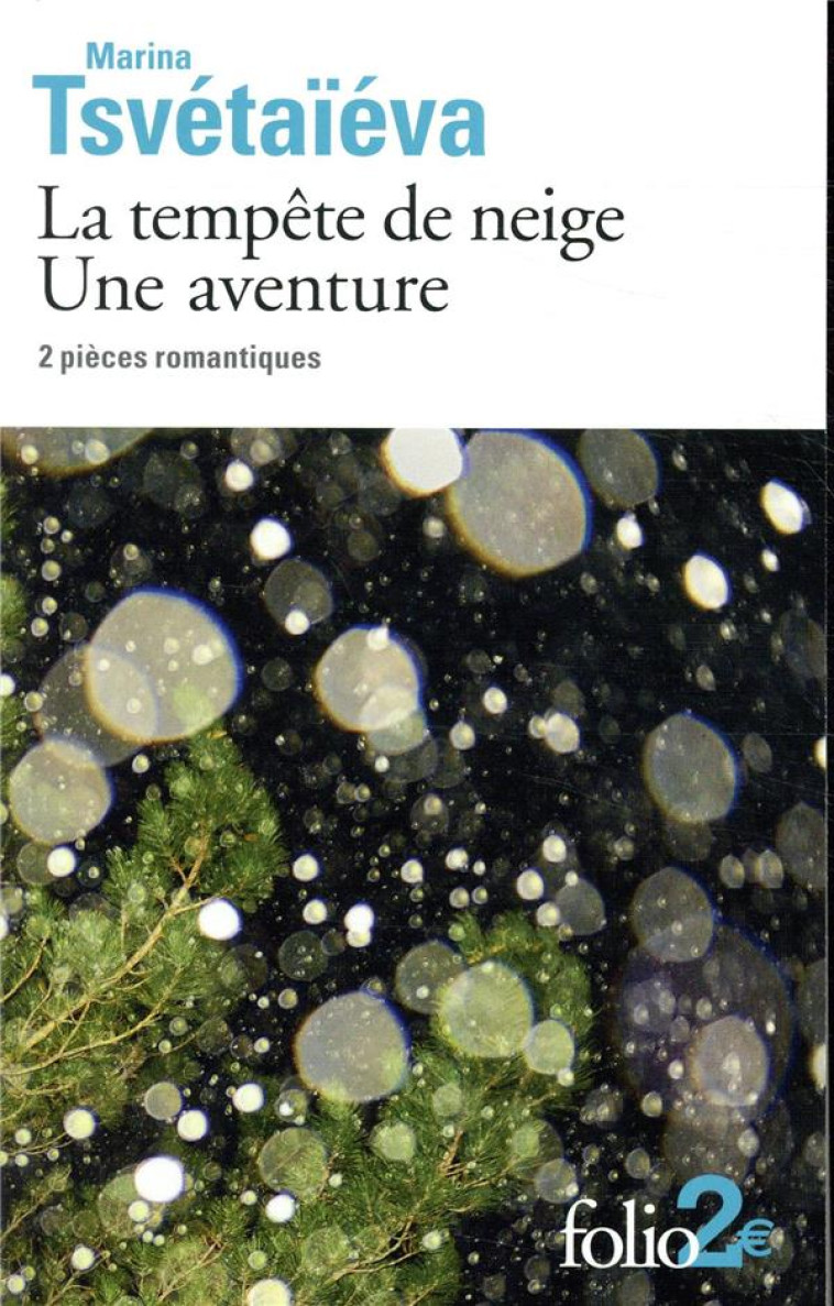 LA TEMPETE DE NEIGE  -  UNE AVENTURE  -  2 PIECES ROMANTIQUES - TSVETAIEVA MARINA - GALLIMARD