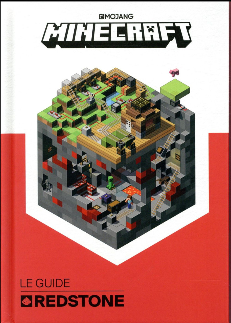 MINECRAFT  -  LE GUIDE OFFICIEL REDSTONE - JELLEY/MARSH - GALLIMARD