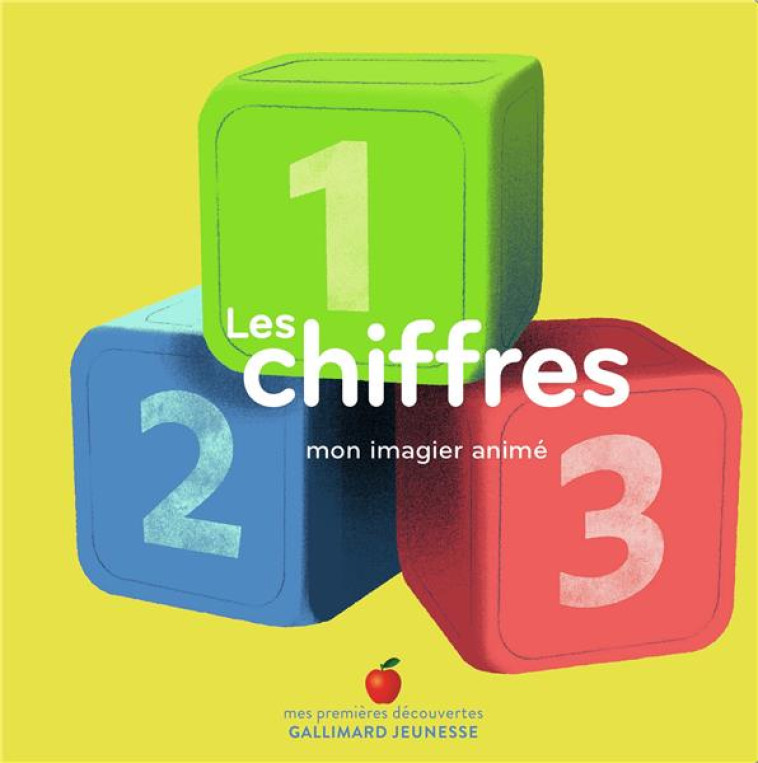 LES CHIFFRES  -  MON IMAGIER ANIME - COLLECTIF/BAAS - GALLIMARD