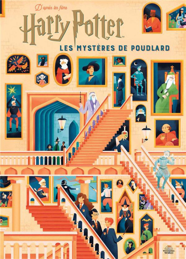 HARRY POTTER  -  LES MYSTERES DE POUDLARD  -  LE GUIDE ILLUSTRE - REVENSON/MUTI - GALLIMARD