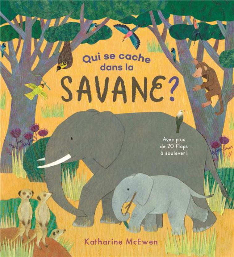 QUI SE CACHE DANS LA SAVANE ? - MCEWEN KATHERINE - GALLIMARD