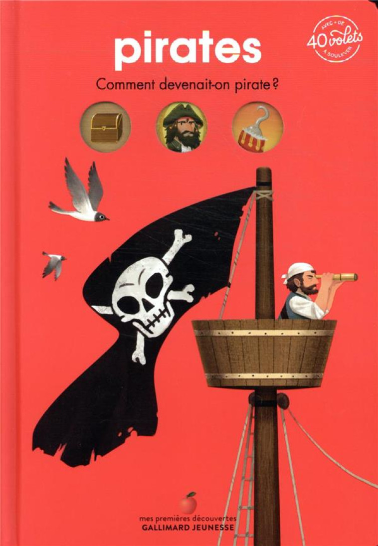 PIRATES - BORDET-PETILLON - GALLIMARD