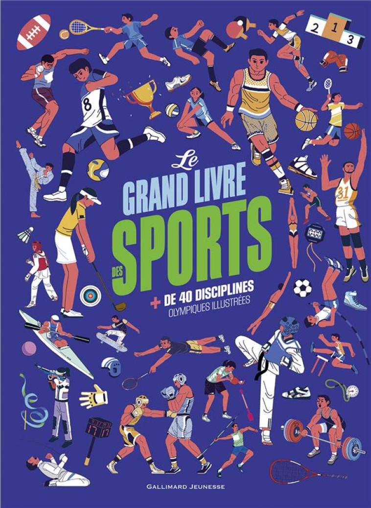 LE GRAND LIVRE DES SPORTS - LINA/SHENGLAN - GALLIMARD