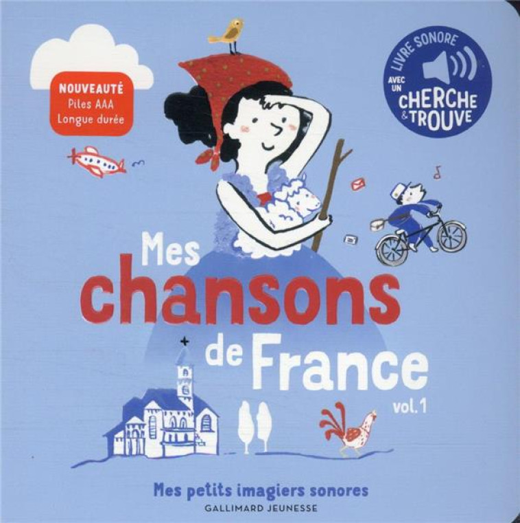 MES CHANSONS DE FRANCE T.1 - PENICAUD - GALLIMARD